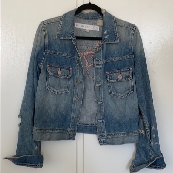 AG Jeans Denim Jacket Cher Coulter collab - Picture 4 of 5
